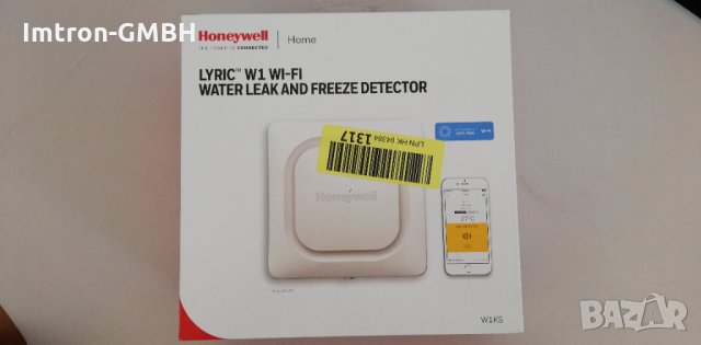  Детектор на течове и замръзване Honeywell Lyric W1 Wi-Fi, снимка 2 - Други стоки за дома - 35825568