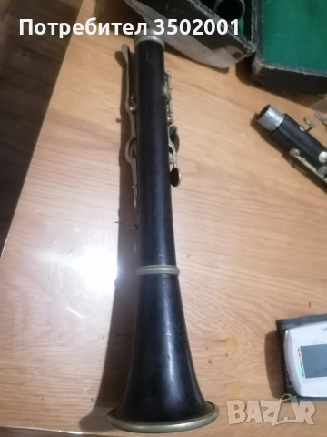 B-Кларинет около 1920 Otto Moennig Leipzig с куфар и мундщук Meyer New York , снимка 11 - Куфари с инструменти - 52268867