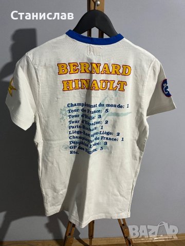 Тениска hinault le blaireau legends, снимка 4 - Тениски - 39581122
