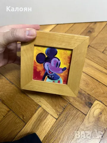Дървена рамка за снимки на Дисни, снимка 8 - Декорация за дома - 49034276