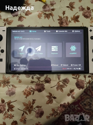Хакнато Nintendo Switch OLED-128gb