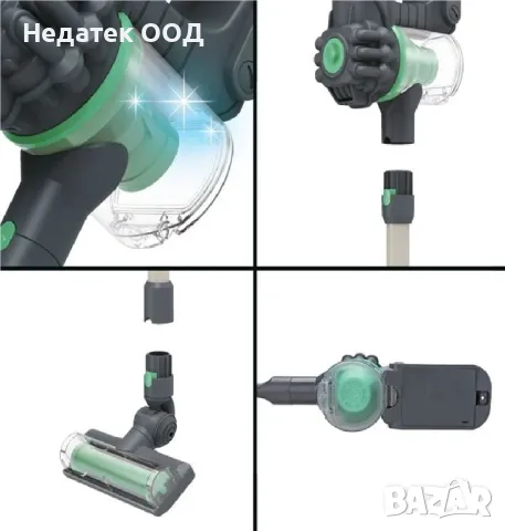 Детска прахосмукачка с звук и светлина, 18,8x15x75 см, снимка 3 - Други - 49093730