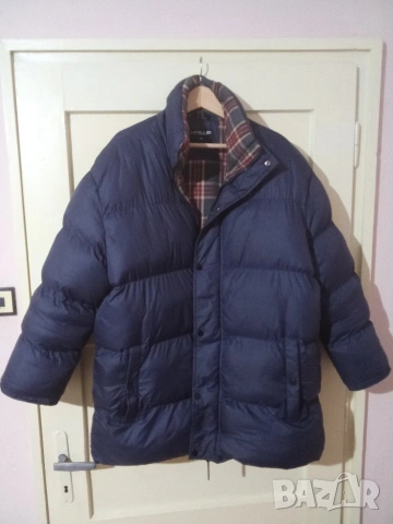 Level Up Ombre XL Мъжко яке сиво синьо