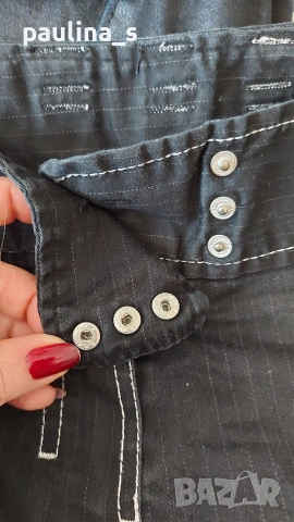 Три различни броя / Маркови дънкови бермуди "Jensen", "Esmara", "Janina" , снимка 5 - Къси панталони и бермуди - 53646684