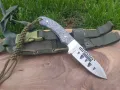 Тактически ловен нож Columbia,фултанг,кания CRKT за колан и бедро, снимка 3