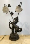 Декоративна настолна лампа с фигура на кон, снимка 2