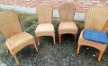 Ратанови столове, снимка 1 - Столове - 36017577