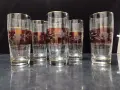 Ретро стъклени чаши , снимка 2