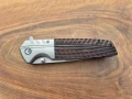 Сгъваем джобен нож с дървена дръжка СМ133, снимка 3