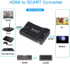 Аудио и видео конвертор, HDMI женско към SCART женско , PAL/NTSC, снимка 3