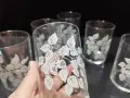 стъклени чаши за стакани подстакани , снимка 7
