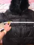 Яке с гъши пух и яка от естествен косъм, снимка 8