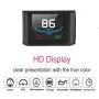 универсален HUD дисплей 2,6 инч OBDII, 8 режима на показване температура на водата, снимка 9