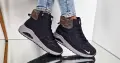 Намаление на зимни боти Nike черни, снимка 1