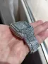 Уникален Часовник Cartier Картие All Diamonds Crystals Copy Унисекс Мъжки дамски Римски цифри , снимка 9