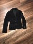 Велурено черно сако, снимка 1 - Сака - 41019563