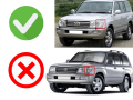 Стъкла за фарове на Toyota Land Cruiser J100 Facelift (2005-2007), снимка 4