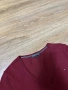 Дамски Вълнен пуловер Tommy Hilfiger дамски в бордо от лека материя , XS размер, снимка 7