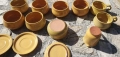 Българска керамика - сервиз,чаши, чинии, вази, купи, , снимка 18
