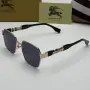 Слънчеви очила Burberry Gold Edition нови, унисекс, метална рамка, черни лещи, снимка 1