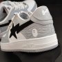 Bape Sta Grey Ape Нови Обувки Маратонки Размер 43 Номер 27.5см Стелка , снимка 3