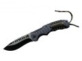 Сгъваем автоматичен нож Paramilitary-карбонов принт+паракорд, снимка 1 - Ножове - 41313723