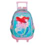 Ученическа раница с колелца, Ariel, 33х25х48см, Многоцветна, снимка 1