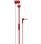 слушалки Degauss Labs SPKRS, червени, тип "тапи", микрофон, снимка 2