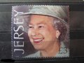 Чиста марка Кралица Елизабет II 2001 от Остров Джърси 