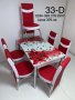 Турски трапезни маси с 6 стола подходящи за всеки дом НОВА Цена 399.лв , снимка 2