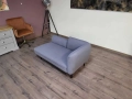 Сив диван от плат двойка, снимка 2