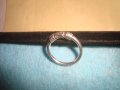 СТАР СРЕБЪРЕН ПРЪСТЕН с ОРНАМЕНТ Тип КРАЛСКА ПЛЕТКА АРТ ДЕКО БИЖУ ВИСОКА ПРОБА СРЕБРО АНГЛИЯ 25259, снимка 7