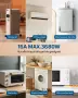 Радио контакт с магнитен стенен превключвател DEWENWILS 3680W, 30м, снимка 3