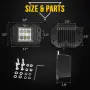 LED халоген за вграждане 18W 1бр. – TR1233, снимка 2
