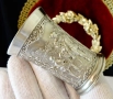 Калаена чаша за ракия,рицар,оръженосец,алебарди. , снимка 9