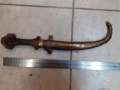 Стара автентична арабска кама,кумая,ханджар, снимка 4
