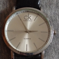 Елегантен дамски часовник CALVIN KLEIN QUARTZ с кожена каишка много красив - 21749, снимка 6 - Дамски - 36229660
