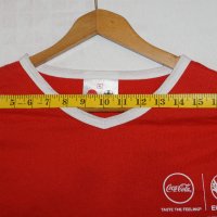 Оригинална Тениска на Coca Cola Uefa Euro 2020 Размер XL, снимка 15 - Колекции - 42142504