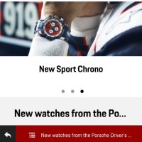 Porsche Sport Chronograph Watch  Silver/Black/Red Порше часовник, снимка 4 - Мъжки - 38196226