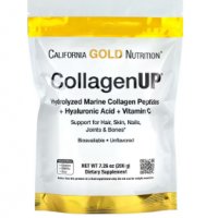 Рибен колаген - California Gold Nutrition, Marine Hydrolyzed Collagen + Hyaluronic Acid + Vitamin C, снимка 1 - Хранителни добавки - 31760758