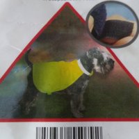  PE SAFETY VEST Cermany  Неонова Сигнална жилетка за кученце, снимка 1 - Други - 34410325