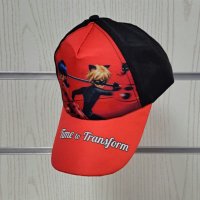 Нова детска шапка с козирка Miraculous: Tales Of Ladybug & Cat Noir, снимка 2 - Шапки, шалове и ръкавици - 41812405