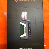 GeekVape L200 Kit (Aegis Legend 2) 200W Kit с  Z (Zeus) Sub ohm Tank електронна цигара Сив цвят , снимка 4 - Вейп без пълнители - 41564600