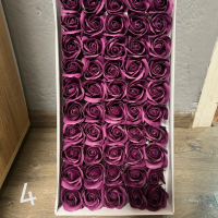 Рози от пластичен сапун, снимка 3 - Декорация за дома - 44693186
