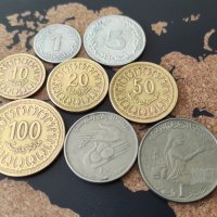 Монети Тунис, снимка 1 - Нумизматика и бонистика - 44356173