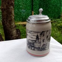 Немски халби за бира с капак, снимка 4 - Чаши - 40940116