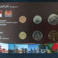 Сингапур 1986-2010 - Комплектен сет от 6 монети, снимка 1 - Нумизматика и бонистика - 44480390