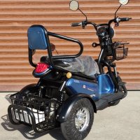 Електрическа триколка EcoWay М3 двуместна синя, снимка 3 - Мотоциклети и мототехника - 44490241
