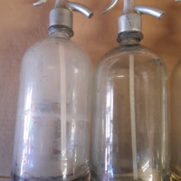 Стар стъклен сифон за газирана вода - Русе . Сифони - 3 броя, снимка 3 - Антикварни и старинни предмети - 36364137