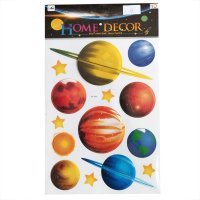3996 3D стикери Слънчева система Планети и звезди, снимка 2 - Ученически пособия, канцеларски материали - 42134308